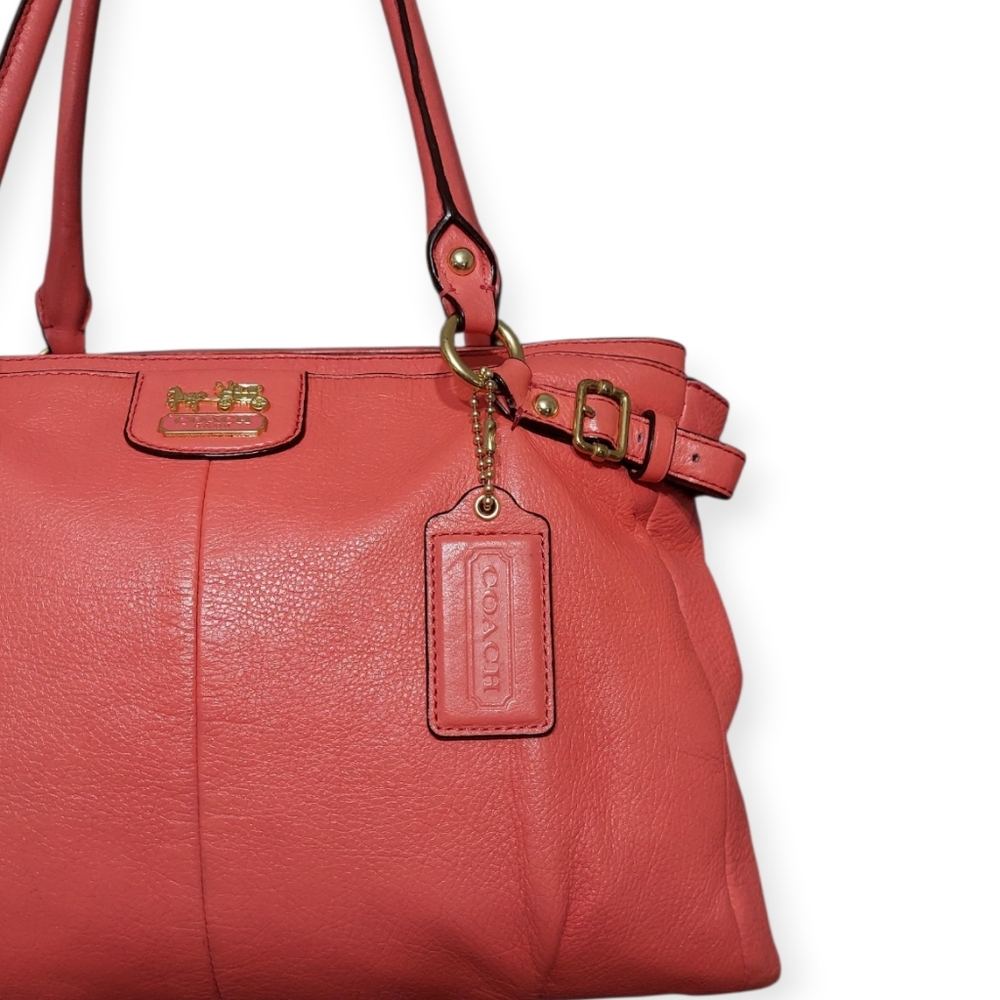 Coach Madison Kara Leather Carryall Four Compartments Great Condition Vintage - Picture 3 of 10